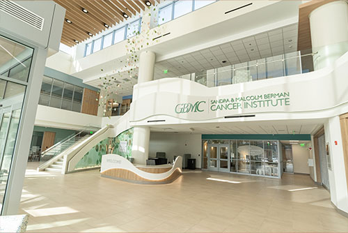 Main Lobby of Cancer Center
