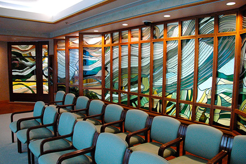 Stained Glass at GBMC Chapel