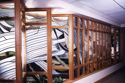 Stained Glass at GBMC Chapel