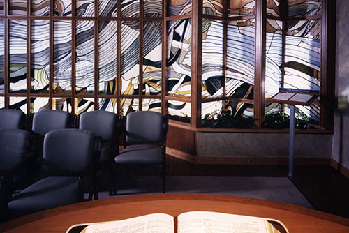 Stained Glass at GBMC Chapel