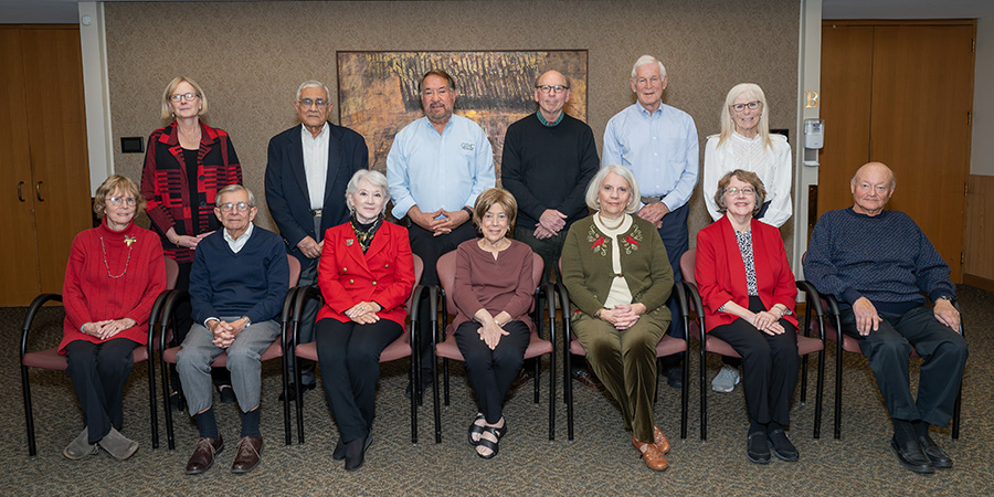 Group shot of the GBMC Volunteer Auxiliary Board members