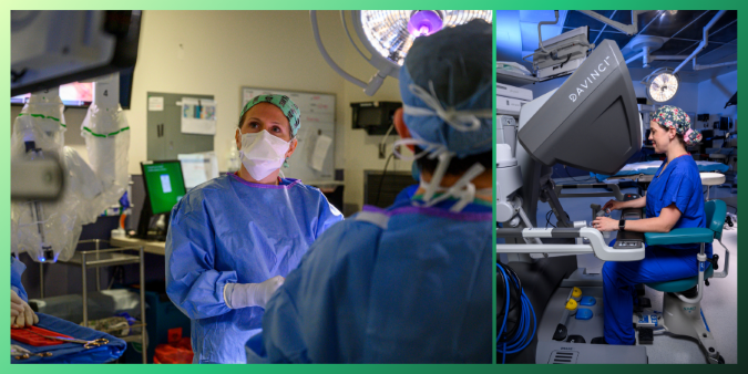 Two of June's providers, Dr. Emily Watters and Dr. Shauna Costinett