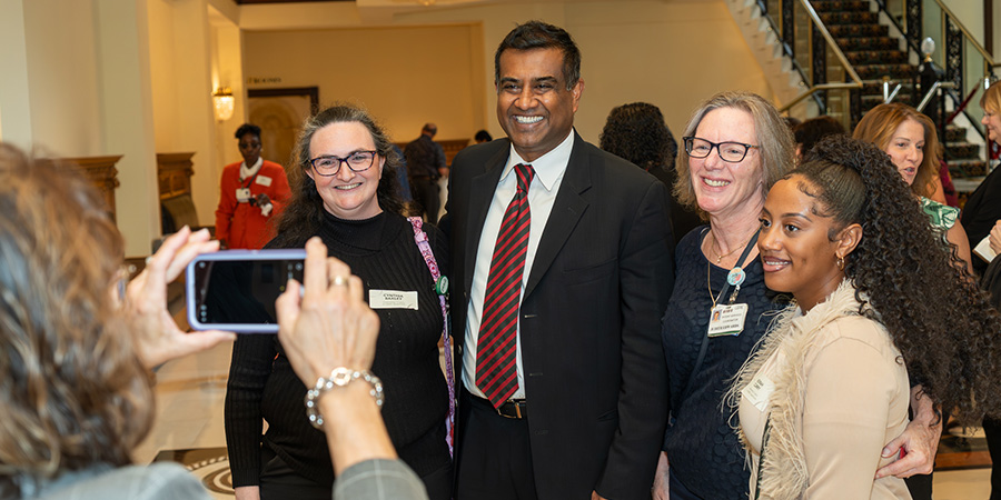 Dr. G at the GBMC Employee Recognition Dinner