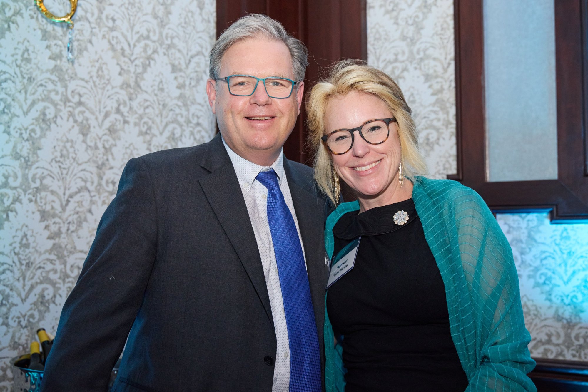 Dr. Donegan and Marsha