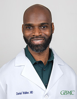 Dr Daniel Walker, a thoracic surgeon at GBMC