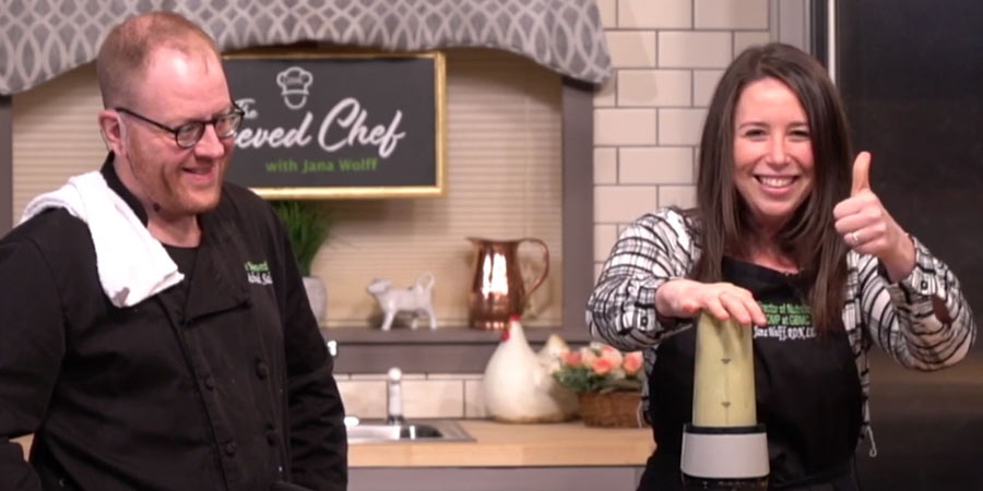 Composed Salad and Summer Smoothie - The Sleeved Chef