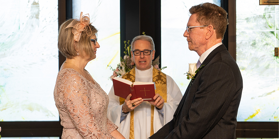 Wedded Bliss for Grateful Patients at GBMC's Chapel