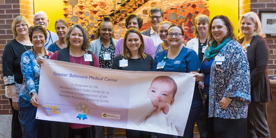 NICU Recognized by the Maryland Patient Safety Center