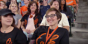 Laura Clary, BSN, RN Honored by Baltimore Orioles!