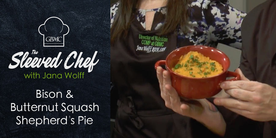Bison and Butternut Squash Shepherd's Pie - The Sleeved Chef with Jana Wolff