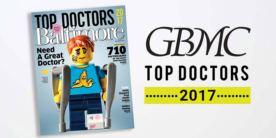 GBMC Physicians Earn Baltimore Magazine’s Top Docs Honors for 2017