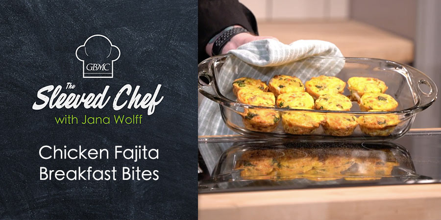Chicken Fajita Breakfast Bites - The Sleeved Chef with Jana Wolff