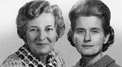 Jeannne Baetjer and Mrs. Yaggy