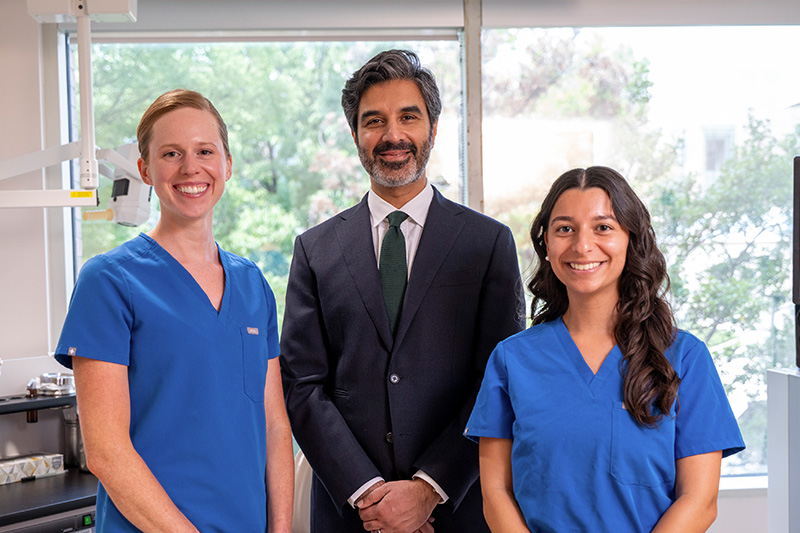 Three members of the GBMC head and neck care team