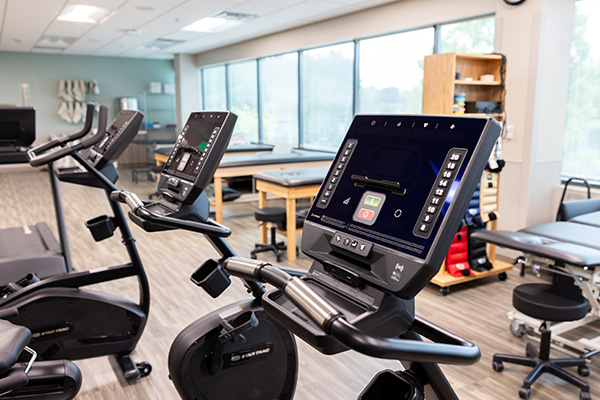 A photo of physical therapy at texas station 