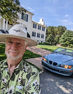 Jack French and his BMW